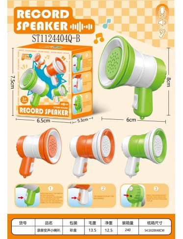 RECORD SPEAKER
